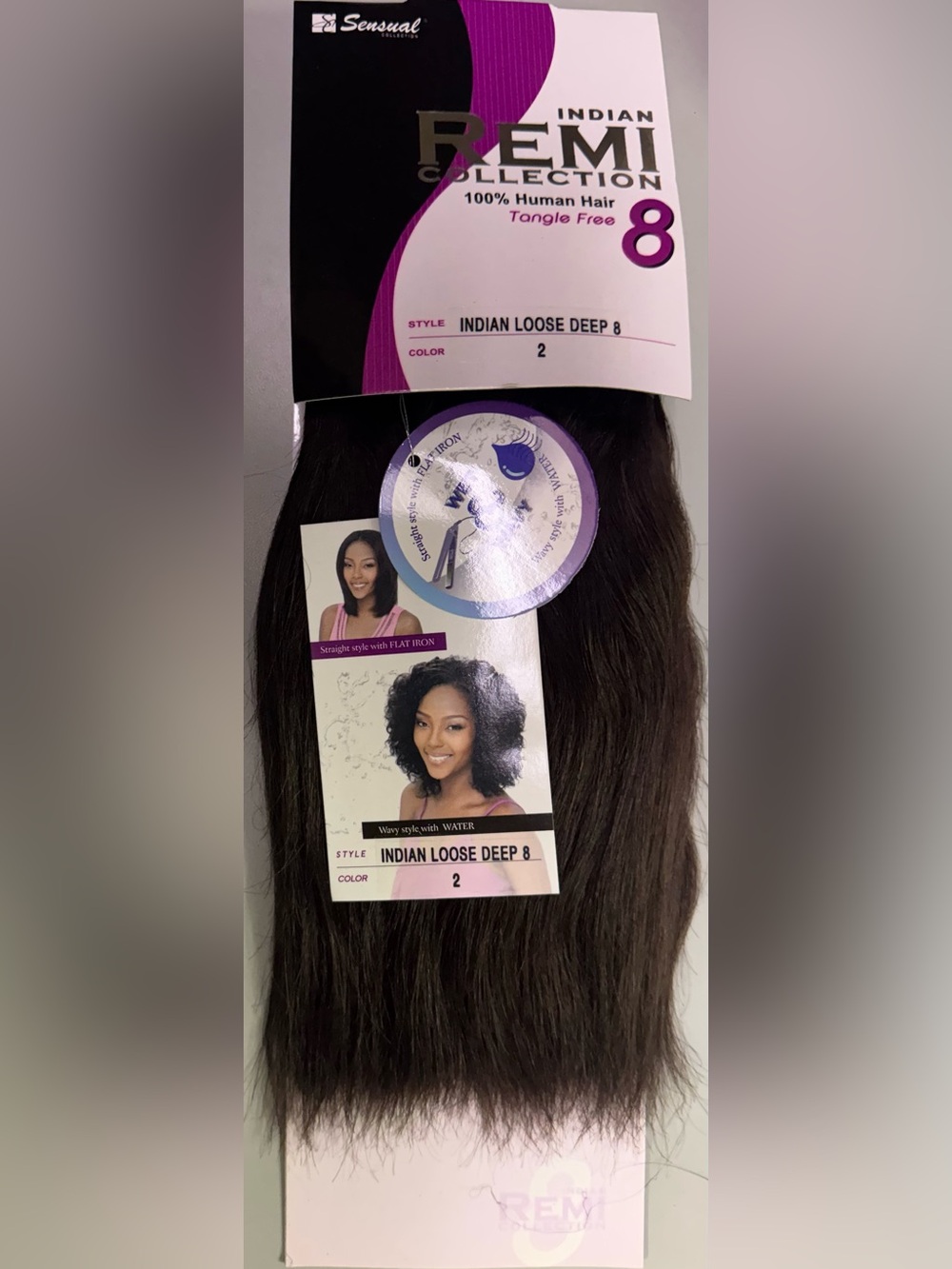 Sensual collection. 100% human hair. Indian loose deep.